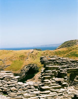 Tintagel Castle by null