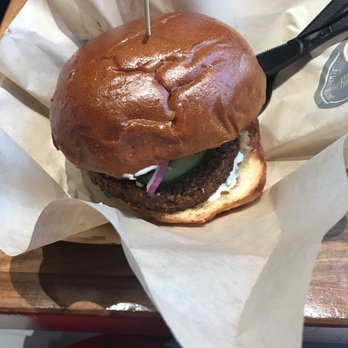 The Stand - American Classics Redefined - Falafel burger - New American Near Me - Pasadena, California