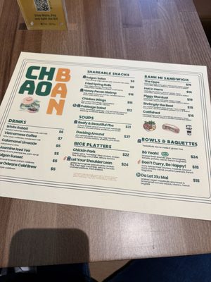 Menu photo 5 Chao Ban McLean, VA Menu photo 5 Chao Ban McLean, VA