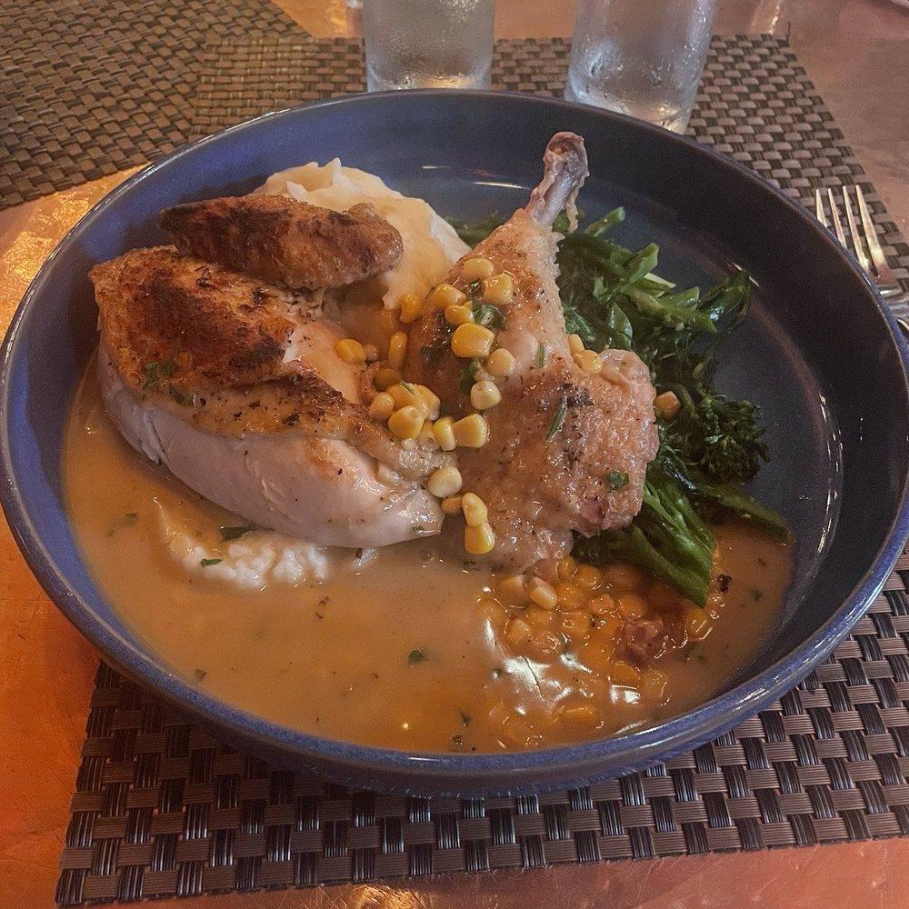 Banc Cafe - Roasted Chicken (without mushrooms) - Cafes Near Me - New York, New York Banc Cafe - Roasted Chicken (without mushrooms) - Cafes Near Me - New York, New York