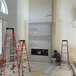 Fireplace/chimney - after Fireplace/chimney - after