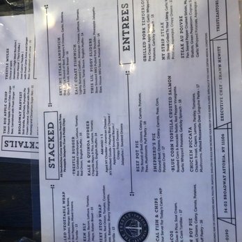 The Trestle - Main menu - Cocktail Bars Near Me - Astoria, New York The Trestle - Main menu - Cocktail Bars Near Me - Astoria, New York