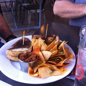 Uinta Brewing - Ruben sandwich with a side of chips - Brewpubs Near Me - Salt Lake City, Utah