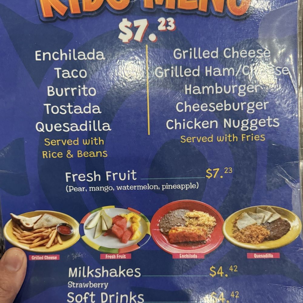 Todo Mexico - Kids meal menu - Mexican Near Me - Snohomish, Washington