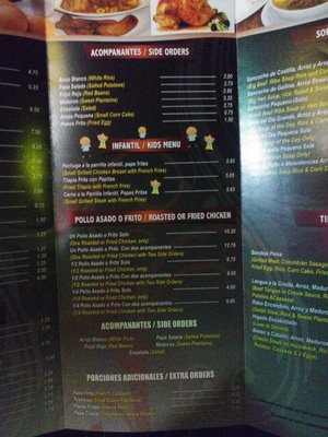 Menu photo 6 Pollo Brasa y Sazon Hialeah, FL