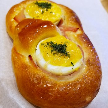 Tous Les Jours - twin egg pastry (better than the others) - Bakeries Near Me - Brooklyn, New York Tous Les Jours - twin egg pastry (better than the others) - Bakeries Near Me - Brooklyn, New York
