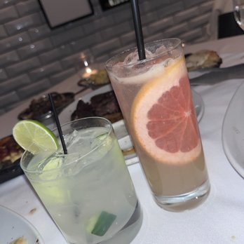 Steak 48 - Basil Cucumber Limeade and Paloma - Steakhouses Near Me - Chicago, Illinois Steak 48 - Basil Cucumber Limeade and Paloma - Steakhouses Near Me - Chicago, Illinois