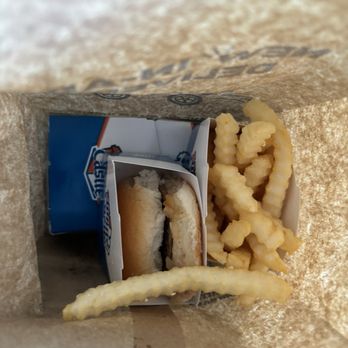 White Castle - 3 sliders and a small fry to go - Fast Food Near Me - Tempe, Arizona