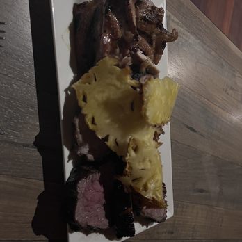 Muller Bros - Tasting plate consisting of Brazilian bbq beef, chicken and pork. - Cafes Near Me - Toowoomba, QLD Muller Bros - Tasting plate consisting of Brazilian bbq beef, chicken and pork. - Cafes Near Me - Toowoomba, QLD
