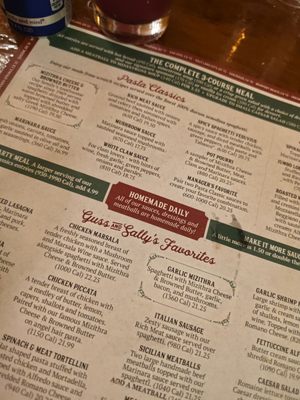 Menu photo 1 The Old Spaghetti Factory Phoenix, AZ Menu photo 1 The Old Spaghetti Factory Phoenix, AZ