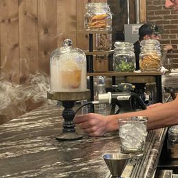 Smoked old fashioned Smoked old fashioned
