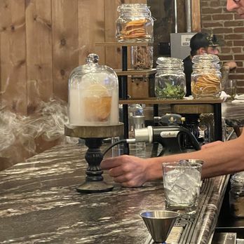 The Pour House Bistro - Smoked old fashioned - Wine Bars Near Me - Crossville, Tennessee The Pour House Bistro - Smoked old fashioned - Wine Bars Near Me - Crossville, Tennessee