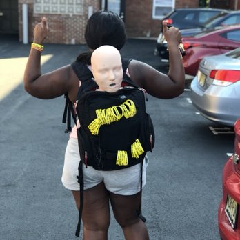 One Love CPR - Street team out in the public teaching hands only CPR... the foundation. The circulation - CPR Classes Near Me - Hackensack, New Jersey