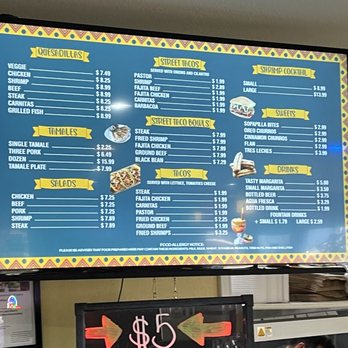 A One Liquor And Tacos - Menu 2 - Mexican Near Me - McKinney, Texas A One Liquor And Tacos - Menu 2 - Mexican Near Me - McKinney, Texas