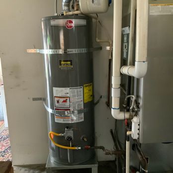 D.M. Kelly Mechanical - Residential installation of a Rheem 50-gal water heater - Plumbing Near Me - Enumclaw, Washington D.M. Kelly Mechanical - Residential installation of a Rheem 50-gal water heater - Plumbing Near Me - Enumclaw, Washington