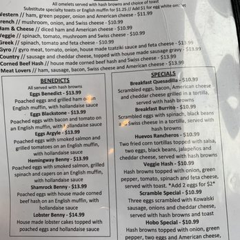 Lynn's on First - Breakfast menu 2 - Breakfast & Brunch Near Me - Brighton, Michigan