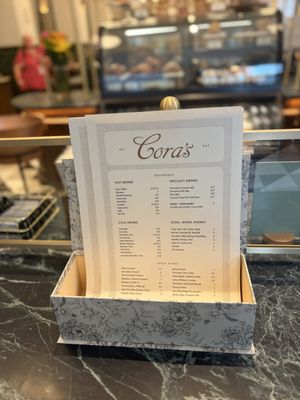 Menu photo 2 Cora's All Day Café Cincinnati, OH Menu photo 2 Cora's All Day Café Cincinnati, OH