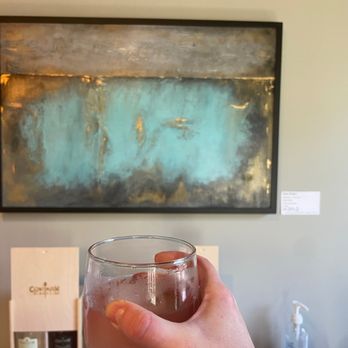 Connecticut Distilling - Lemon drop cocktail and some local art! - Distilleries Near Me - Waterbury, Connecticut