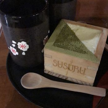 Susuru - Matcha Tiramisu - Izakaya Near Me - Orlando, Florida Susuru - Matcha Tiramisu - Izakaya Near Me - Orlando, Florida