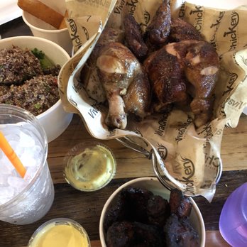 Viva Chicken - Whole chicken, quinoa, yucca fries, and sweet plantains - Peruvian Near Me - Charlotte, North Carolina