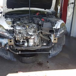 Quick Lube & Auto Repair - This is how you replace the A/C Condenser on a 2009 Mazda 6! Job's complete, customer is happy!