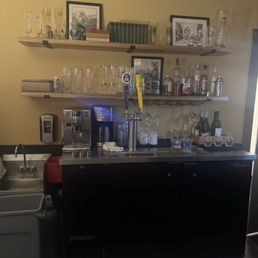 The cozy bar