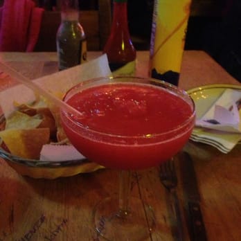 Jose Tejas - Strawberry frozen margarita. - Cajun/Creole Near Me - Iselin, New Jersey