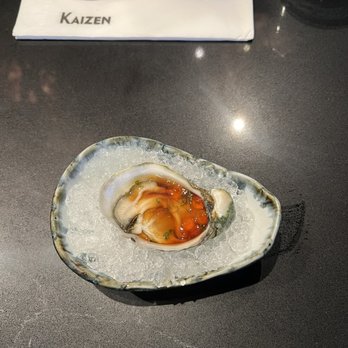 Wabi Nori - Oyster & roe in ponzu sauce - Sushi Bars Near Me - Flushing, New York Wabi Nori - Oyster & roe in ponzu sauce - Sushi Bars Near Me - Flushing, New York