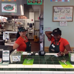Front desk at Jon smith subs , very friendly smiles always .
