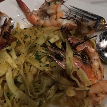 Manuel's Bread Cafe - Sweet shrimp with peppered fettuccini and lobster fumet - French Near Me - North Augusta, South Carolina