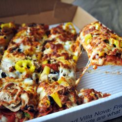 Villa Nova Drive Thru - Villa Nova Original Crust Pizza With All Toppings! (Supreme)