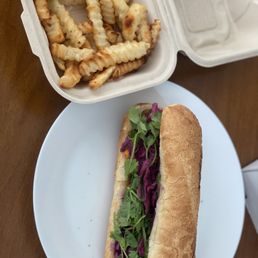 Tofu Banh mi Tofu Banh mi
