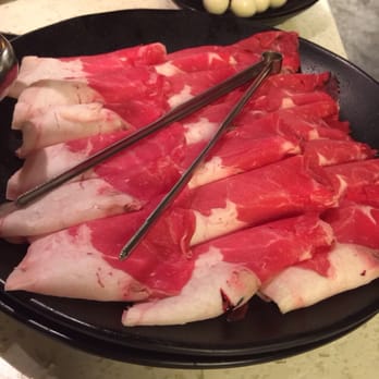 Happy Lamb Hot Pot - Unroll the meat to get surprises filled with fat! - Chinese Near Me - Flushing, New York Happy Lamb Hot Pot - Unroll the meat to get surprises filled with fat! - Chinese Near Me - Flushing, New York