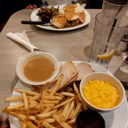 Perkins Restaurant & Bakery - Insanely long wait on food(hour),the bill (25min),no drink refills,and long wait to pay because staff were talking(15min)