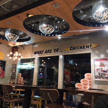 Raising Cane's Chicken Fingers - Interior view - Fast Food Near Me - Pico Rivera, California