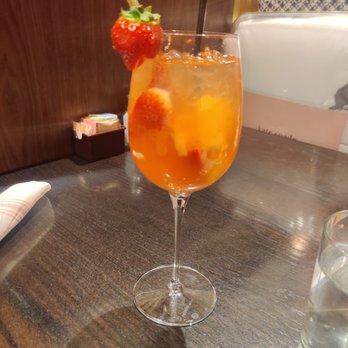 Dinerbar - Rosa's famous sangria that she makes herself I forgot to post a picture of this beautiful drink in my last review - Diners Near Me - Rego Park, New York Dinerbar - Rosa's famous sangria that she makes herself I forgot to post a picture of this beautiful drink in my last review - Diners Near Me - Rego Park, New York