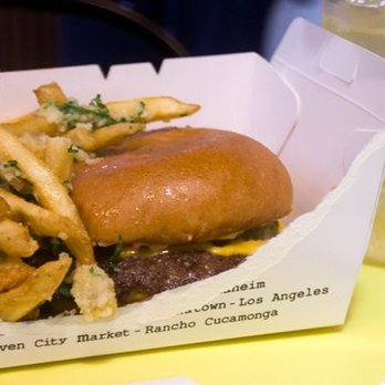 The Kroft - Waygu beef smash burger garlic fries, pineapple soda - Burgers Near Me - Rancho Cucamonga, California