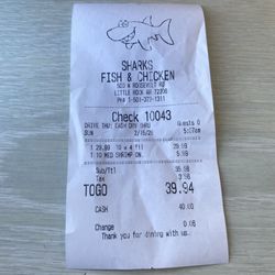 Sharks Fish And Chicken