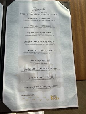 Menu photo 6 Huggo's Restaurant Kailua-Kona, HI Menu photo 6 Huggo's Restaurant Kailua-Kona, HI