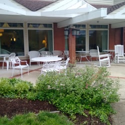 Malta House - The back patio.