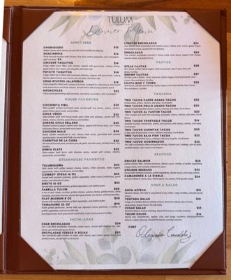 Menu photo 3 Tulum OC Anaheim, CA Menu photo 3 Tulum OC Anaheim, CA