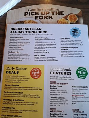 Menu photo 1 Cracker Barrel Old Country Store Bakersfield, CA