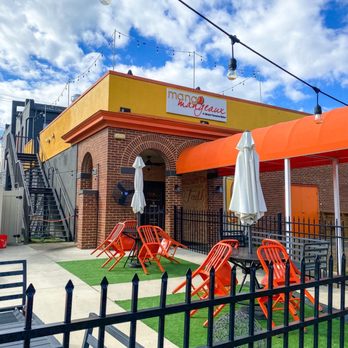 Mango Mangeaux - Back entrance/ back patio - New American Near Me - Hampton, Virginia Mango Mangeaux - Back entrance/ back patio - New American Near Me - Hampton, Virginia
