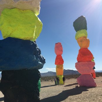 Seven Magic Mountains - Public Art Near Me - Las Vegas, Nevada Seven Magic Mountains - Public Art Near Me - Las Vegas, Nevada