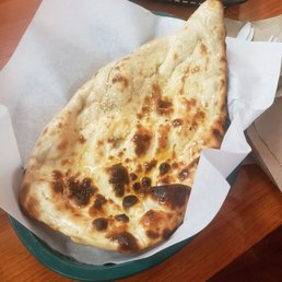 Naan with sesame seeds and butter...fresh and delish