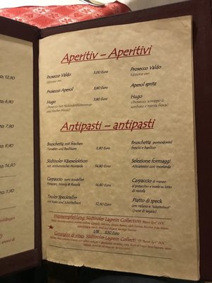 Menu photo 3 Pizza Grillstube Helmhotel San Candido, BZ Menu photo 3 Pizza Grillstube Helmhotel San Candido, BZ