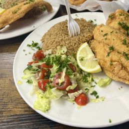 Catfish platter Catfish platter