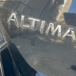 Dirt still all over the letters Dirt still all over the letters