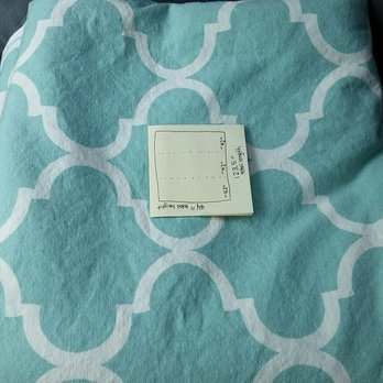Top Tailor - fabric and drawing I gave to the tailor re: measurements - Sewing & Alterations Near Me - Glendale Heights, Illinois