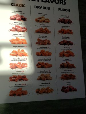 Menu photo 3 Fire Wings Alameda, CA
